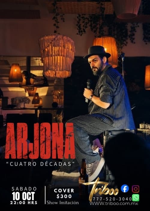 ARJONA "Cuatro Décadas"